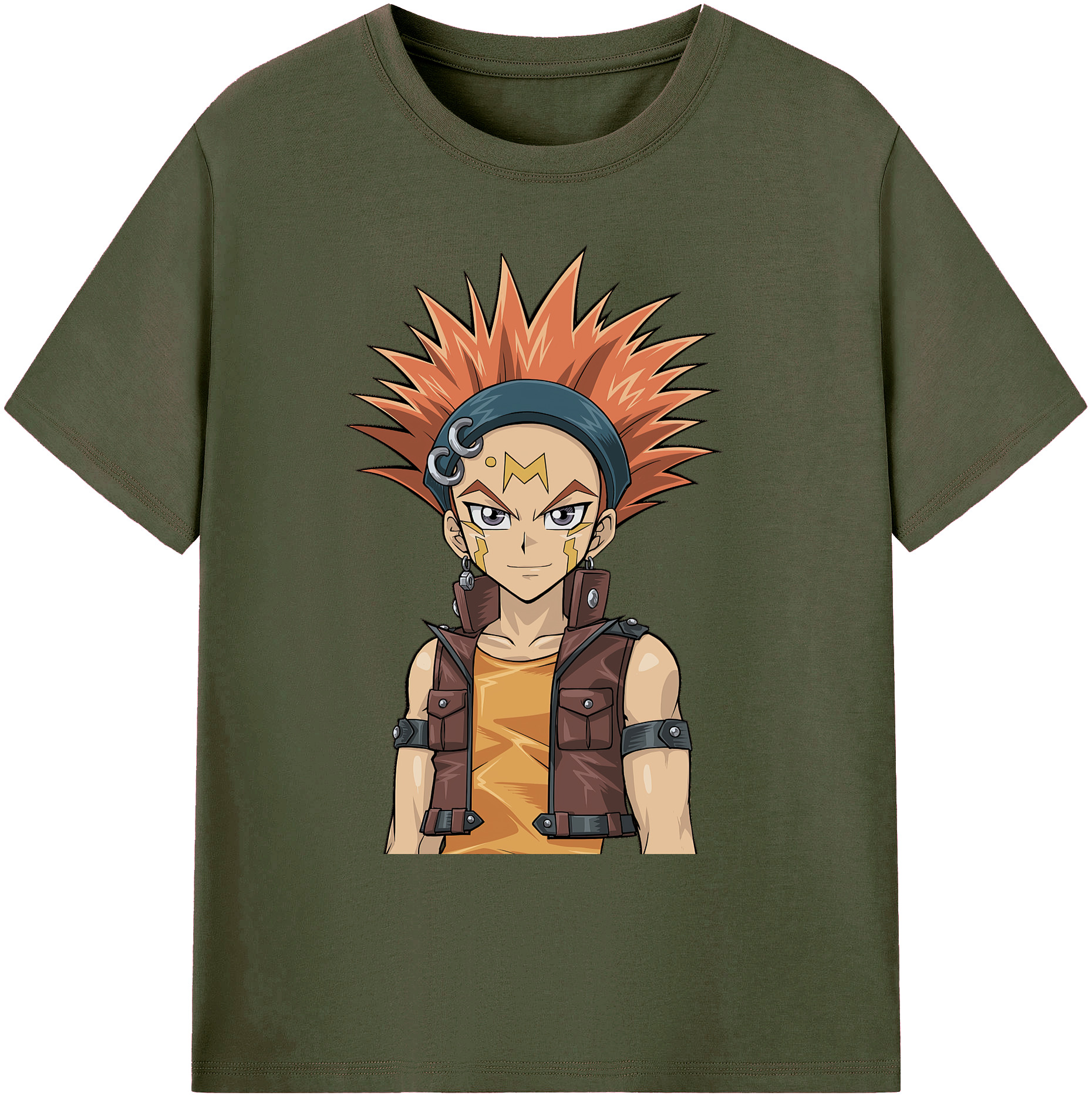 遊☆戯☆王 Yu-Gi-Oh! 綿100％ メンズ半袖Tシャツ｜肌触りやわらか＆通気性